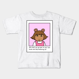 D.W. Is Over Francine Kids T-Shirt